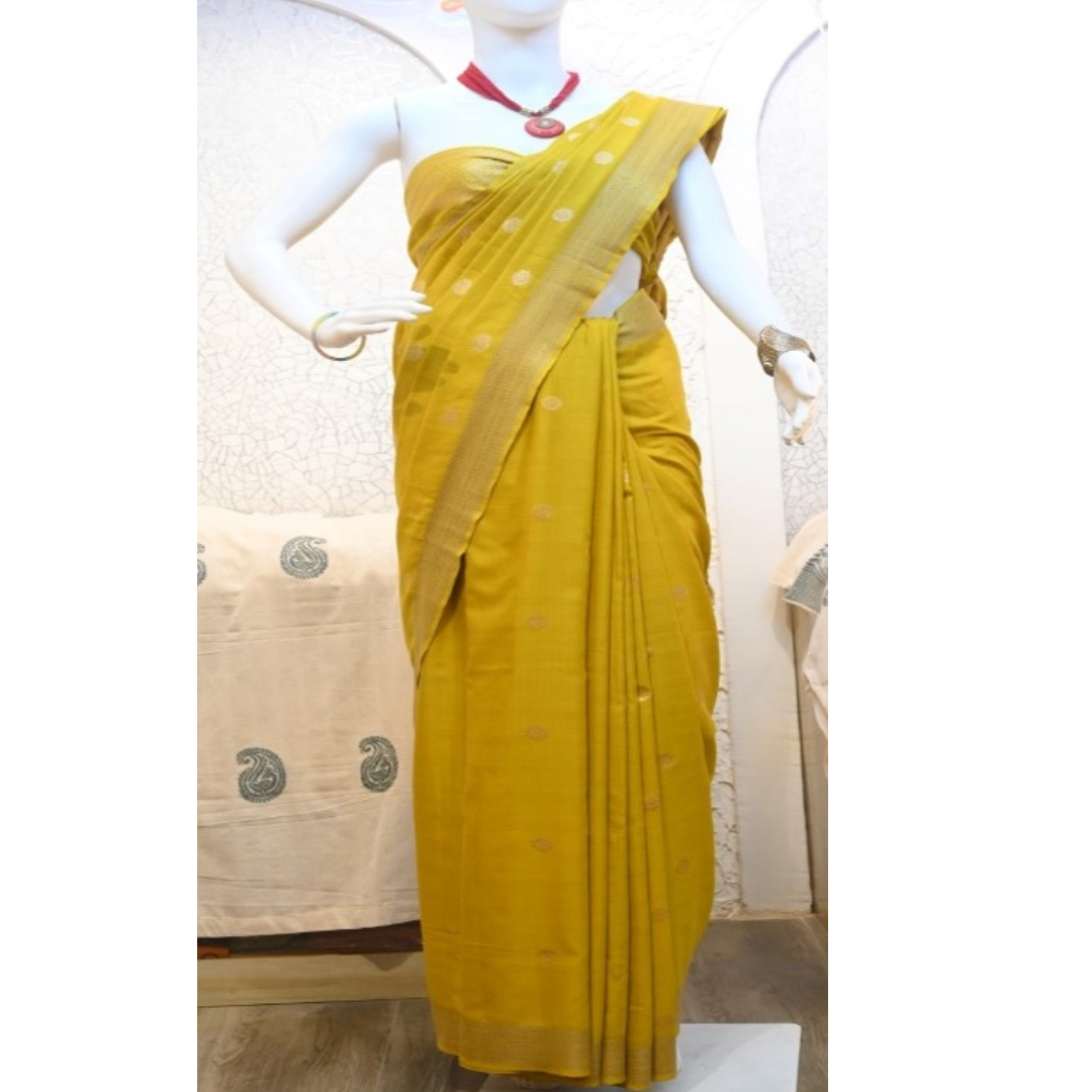 Eri Saree With Side Border
