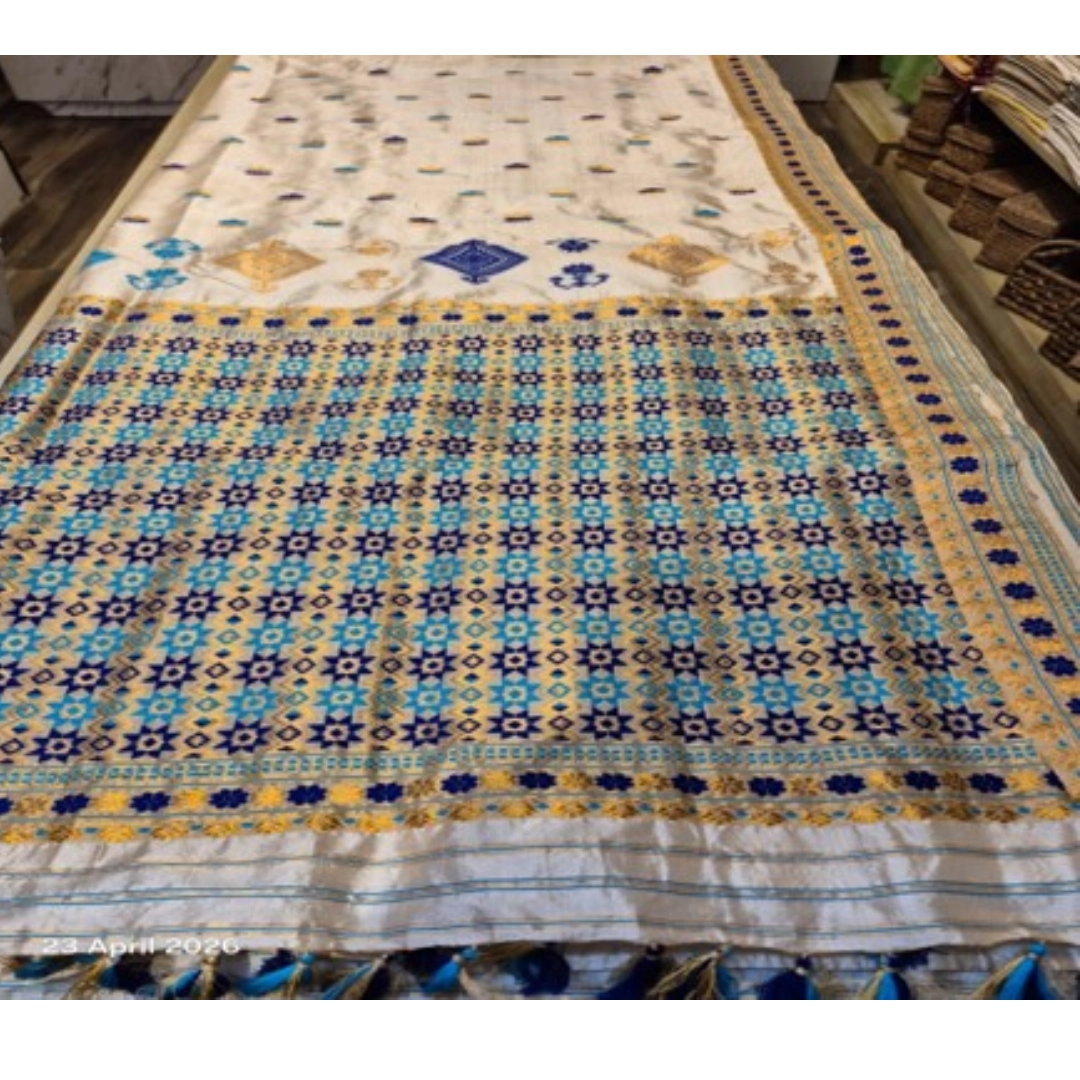 Tassar/Mulberry silk Saree